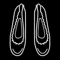 Flat Shoes Neon Sign