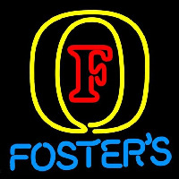 Fosters Initial Beer Sign Neon Sign