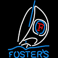 Fosters Sailboat Beer Sign Neon Sign