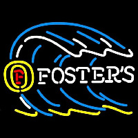 Fosters Tidal Wave Beer Sign Neon Sign