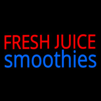 Fresh Juices Smoothies Neon Sign