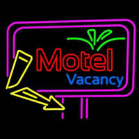 Funky Motel Vacancy Neon Sign