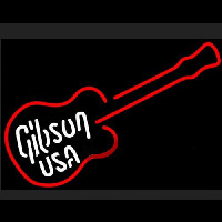 GIBSON USA ELECTRIC GUITAR Neon Sign