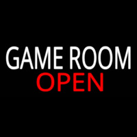 Game Room Open Neon Sign