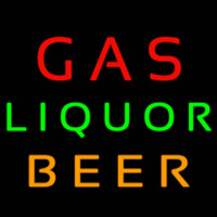 Gas Liquor Beer Neon Sign