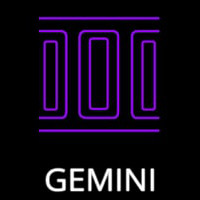 Gemini Icon Neon Sign