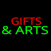 Gifts And Arts Block Neon Sign