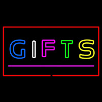 Gifts Double Stroke Pink Line Neon Sign