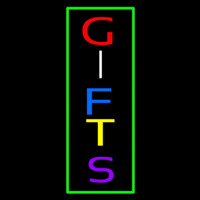 Gifts Vertical Neon Sign