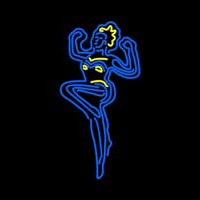 Girl Logo Strip Club Neon Sign