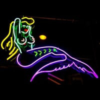 Girl Tattoo Neon Sign