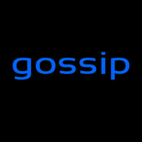 Gossip Neon Sign