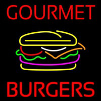 Gourmet Burgers Neon Sign