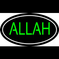Green Allah Neon Sign