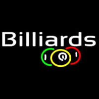 Green Billiards 2 Neon Sign