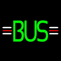 Green Bus Neon Sign