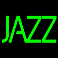 Green Double Stroke Jazz Block Neon Sign