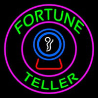Green Fortune Teller Neon Sign