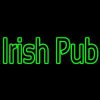 Green Irish Pub Neon Sign