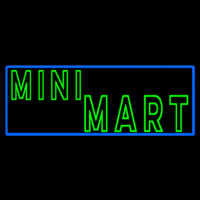 Green Mini Mart Neon Sign