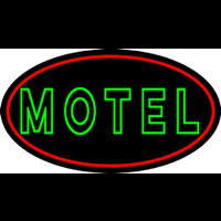 Green Motel Neon Sign