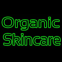 Green Organic Skincare Neon Sign