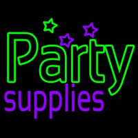 Green Party Supplies Neon Sign