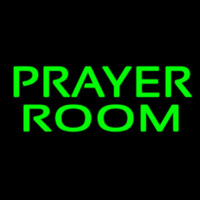 Green Prayer Room Neon Sign