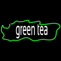 Green Tea Horizontal Neon Sign