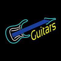 Guitar 2 Logo Neon Sign