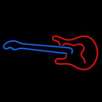 Guitar With Logo 1 Neon Sign