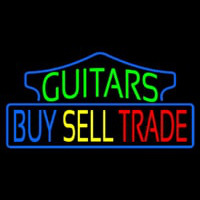 Guitars Buy Sell Trade 1 Neon Sign