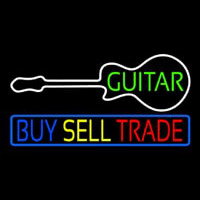 Guitars Buy Sell Trade 2 Neon Sign