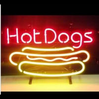HOT DOGS Neon Sign