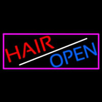 Hair Open Neon Sign