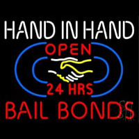 Hand In Hand Neon Sign