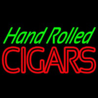 Hand Rolled Cigars Neon Sign