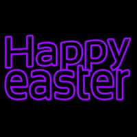 Happy Easter 2 Neon Sign