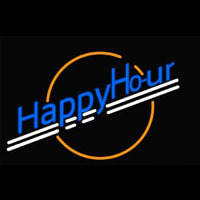 Happy Hour Neon Sign