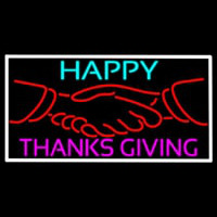 Happy Thanksgiving 1 Neon Sign