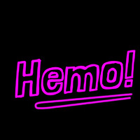 Hemo Neon Sign