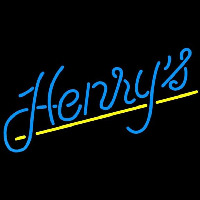 Henrys Dark Beer Sign Neon Sign