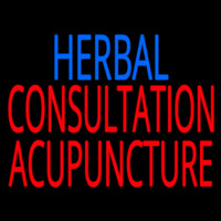 Herbal Consultation Acupuncture Neon Sign