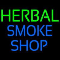 Herbal Smoke Shop Neon Sign