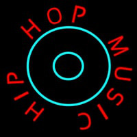 Hip Hop Karaoke Neon Sign