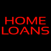 Home Loans Neon Sign