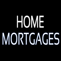 Home Mortgage Neon Sign