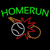 Home Run Neon Sign