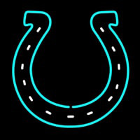 Horseshoe Logo Neon Sign