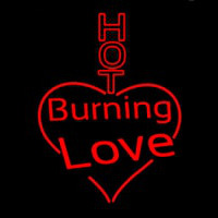 Hot Burning Neon Sign